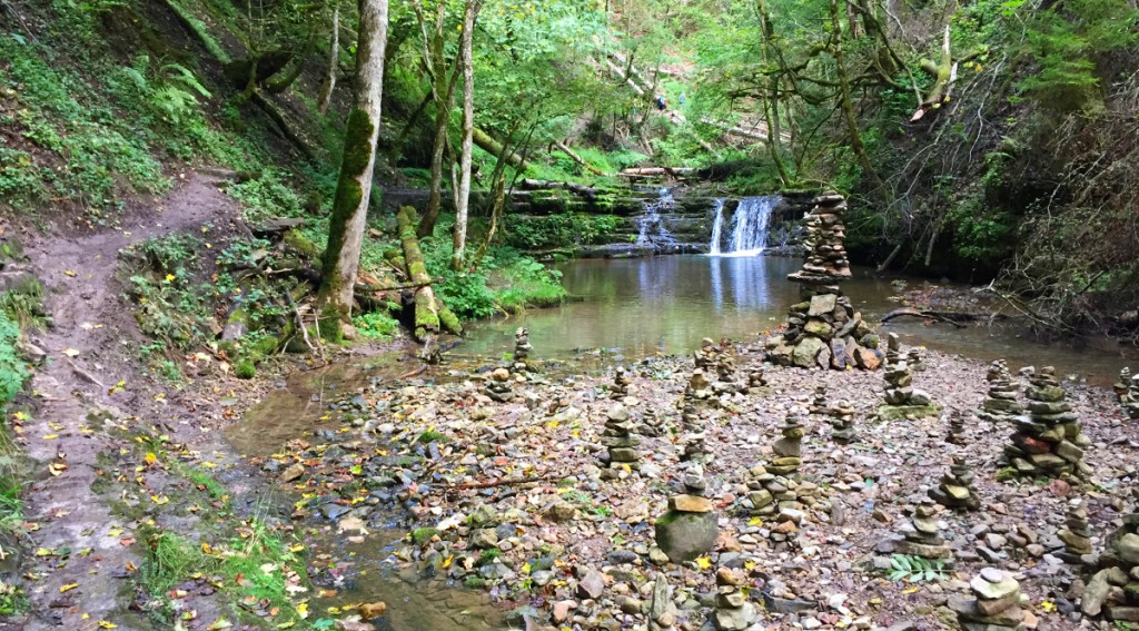 Steinmännchen in der Wutachschlucht