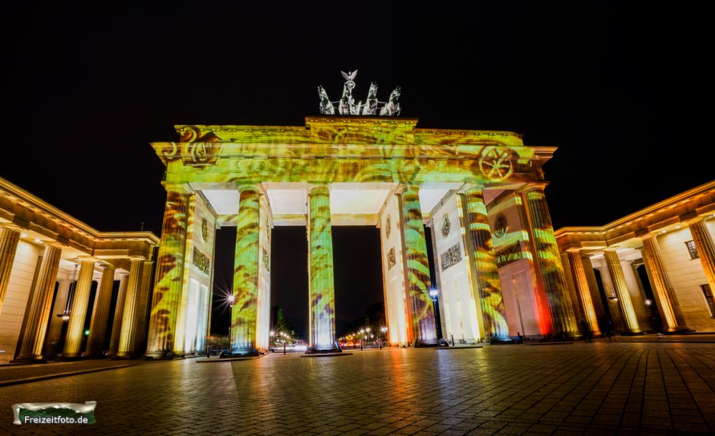 Brandenburger Tor, Festival of Lights 2016