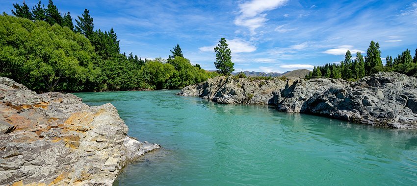Waiau River Neuseeland