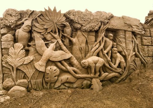 Sandskulpturen Ausstellung Usedom